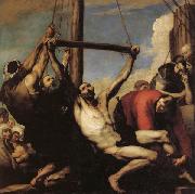 Jose de Ribera The Martyrdom of St. philip oil on canvas